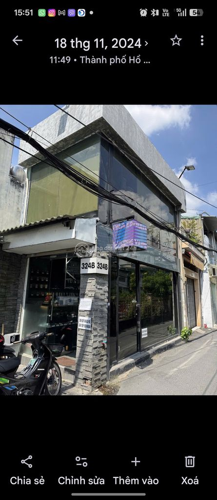 Bán Nhà Mặt Tiền Huỳnh Văn Bánh 2ty5