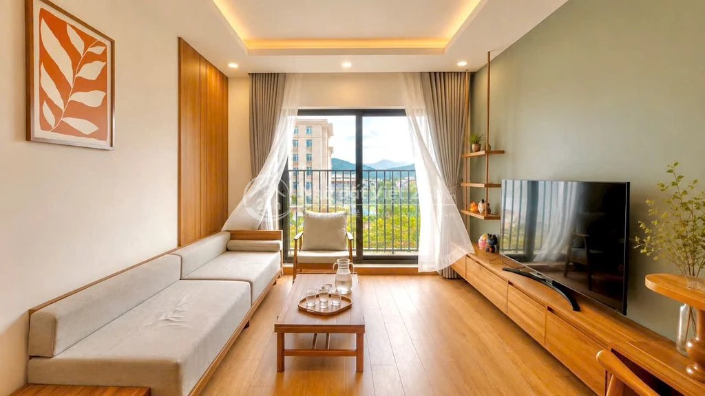 Bán nhanh căn 2PN CT3 Vĩnh Điềm Trung. Đầy đủ nội thất