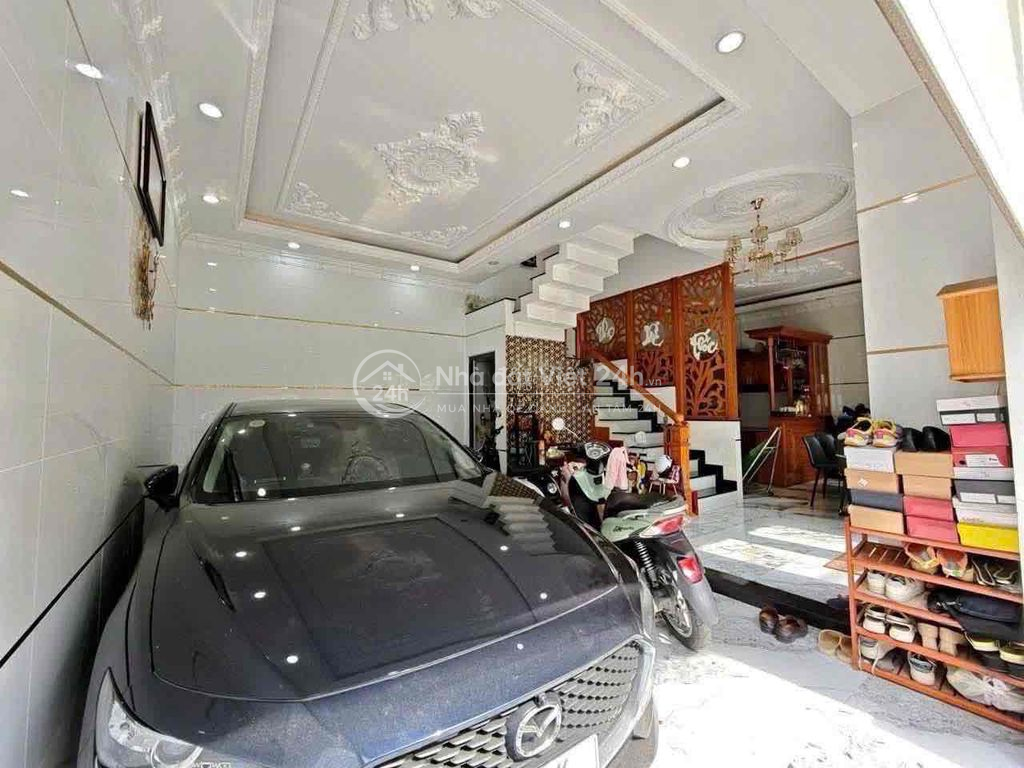 Bán biệt thự hẻm 25 Hồ Văn Long, P. Tân Tạo, DT 10.2 x 7m, giá 6.5 tỷ