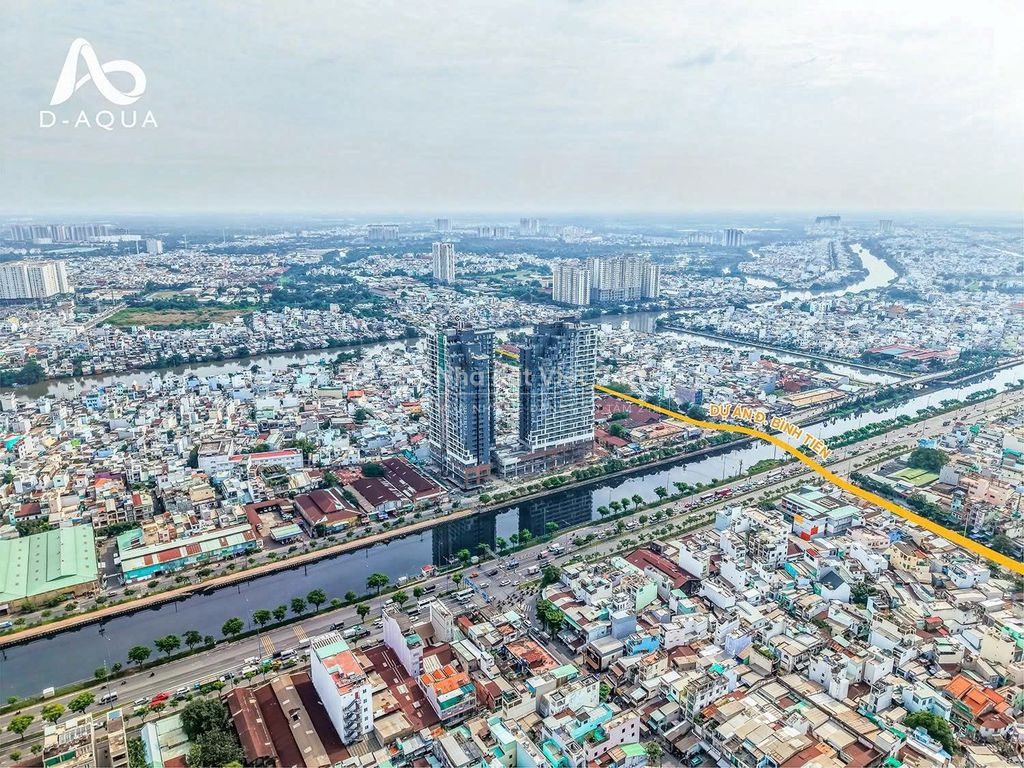 Mua nhà D-Aqua đón đầu cầu Bình Tiên, giá 70-75tr/m2, nhà mới ở ngay