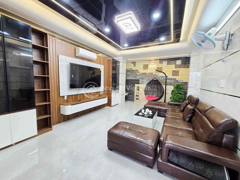 Mới xây 6 tầng, 65m2(4x16), gara thang máy, đường 12m HL2 Bình Tận