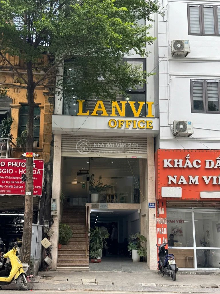 CHO THUÊ VĂN PHÒNG-248 KHÂM THIÊN, 16tr-81m2, Văn Miếu, Đống Đa,Hà Nội