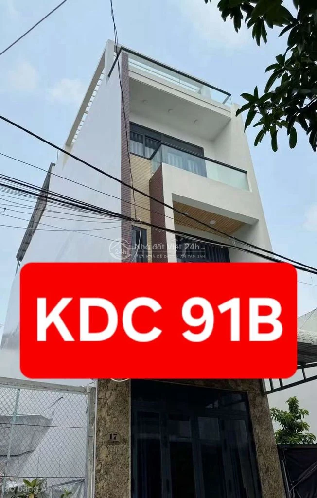 NHÀ 3 LẦU GIÁ TỐT - KDC 91B, NINH KIỀU, TP CẦN THƠ