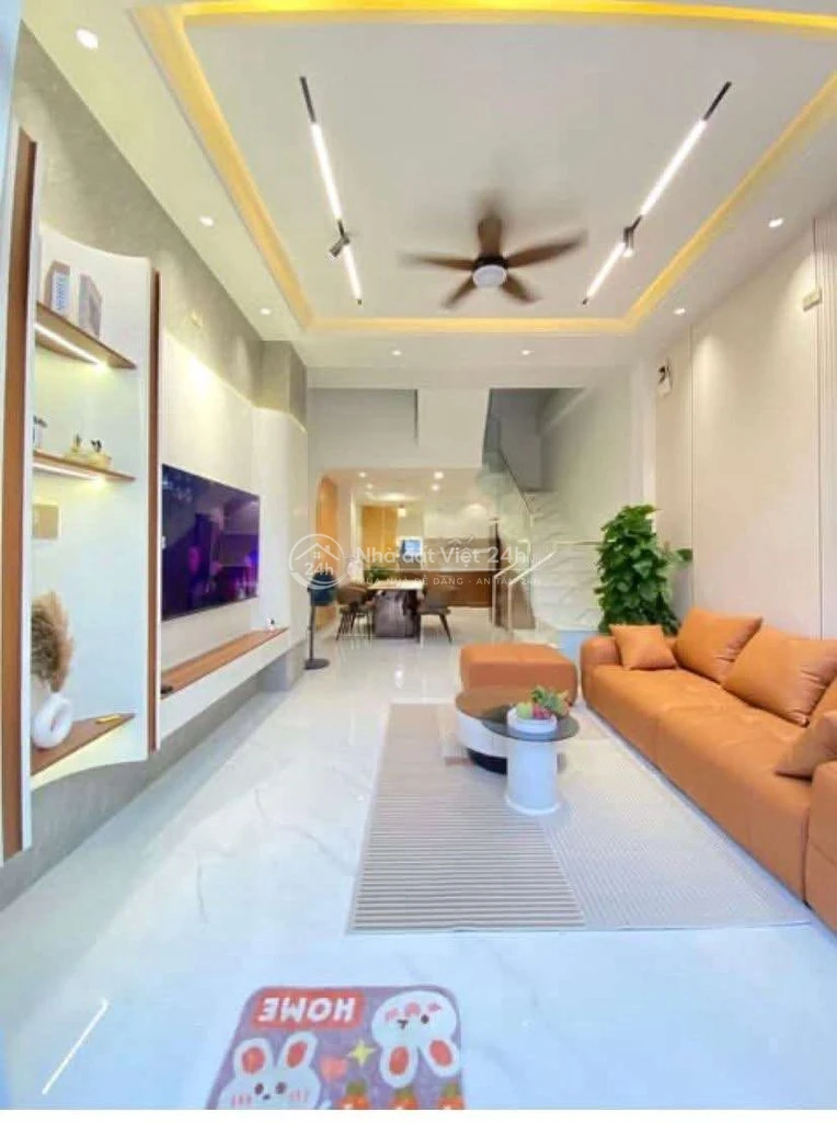GIÁ SẬP HẦM BÁN GẤP! NHÀ 3 MÊ FULL NỘI THẤT GẦN BIỂN . KIỆT 4M TĐ TRI