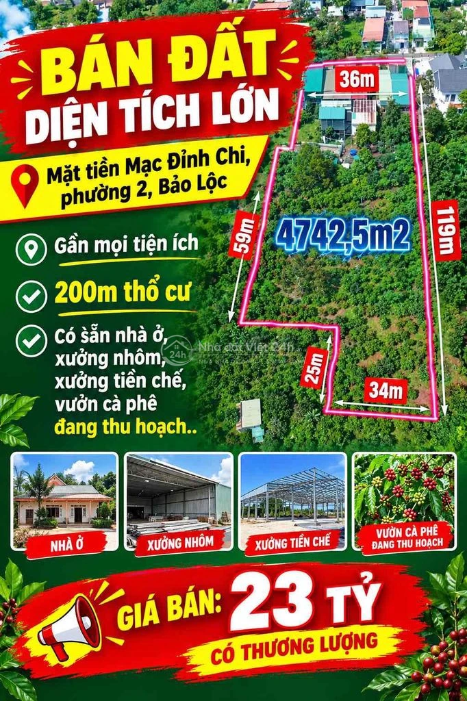 Bán Nhà Đất tại Bảo Lộc, Lâm Đồng