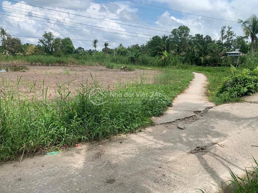 BÁN ĐẤT NỀN 2 mặt tiền lộ tuyến Sông Đốc - Cà Mau