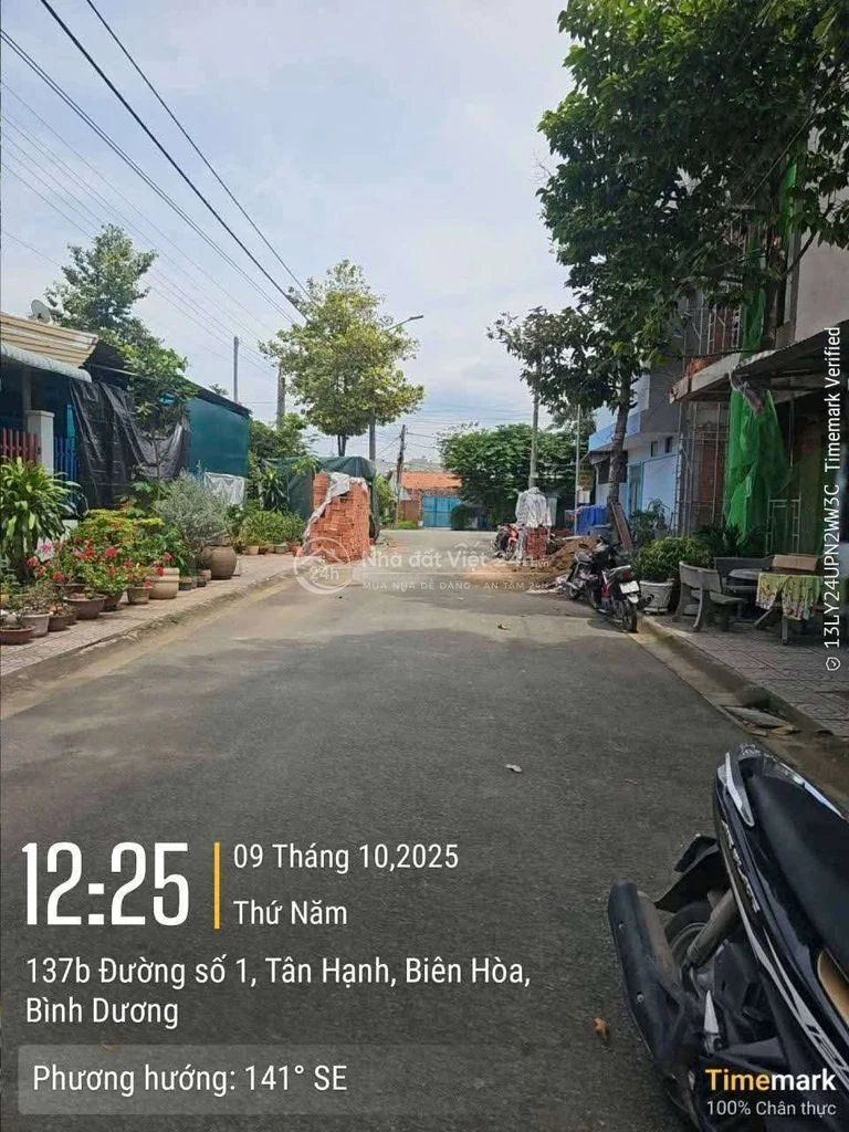 Bán đất tái định cư Tân Hạnh Biên Hòa Đồng Nai - 84m2 (4.2x20m)