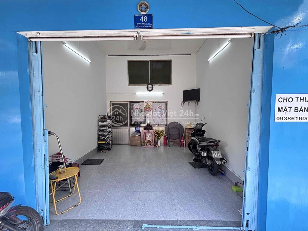 Cho thuê mặt bằng (mặt tiền) - 16M2 - Đường Hùng Vường, P. Vườn Lài
