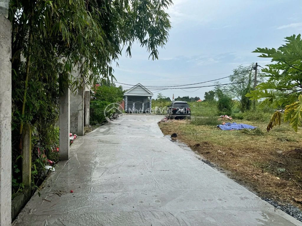 Đất thổ Cư đường Nguyễn Văn Thời, Hưng Long, Bình Chánh. Giá 1,7 tỷ