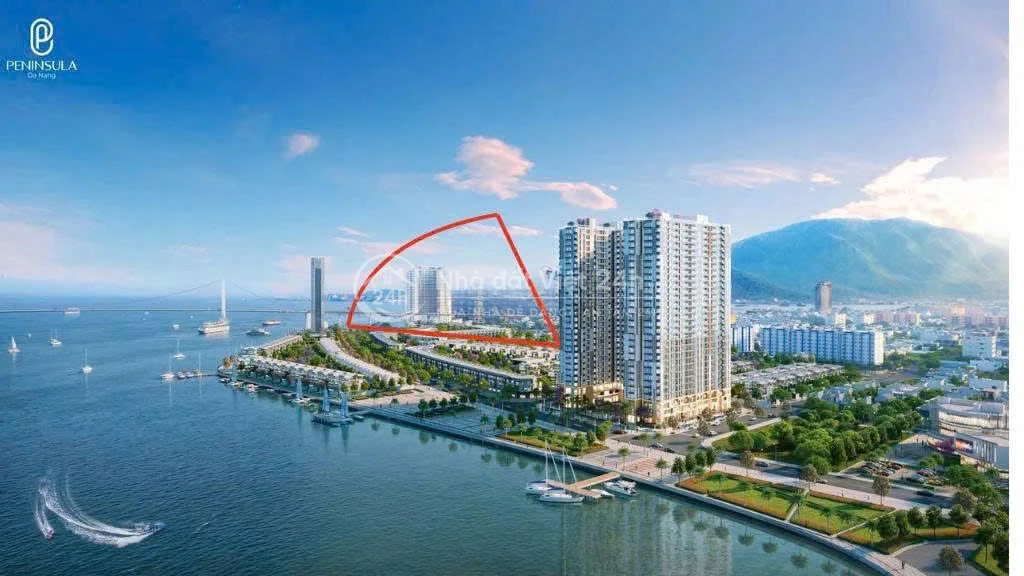 Bán Căn 1PN Peninsula Đà Nẵng 48.2m2 View Vịnh Tầng Cao Giá Cực Tốt