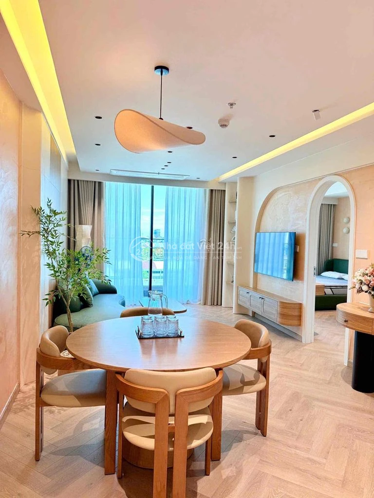Căn 2PN Ponte nội thất cực đẹp, giá quá tốt, chỉ việc xách vali vào ở