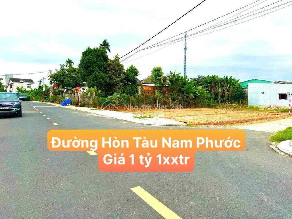 Mặt tiền đường Hòn Tàu - Nam Phước - gần Khu phố chợ