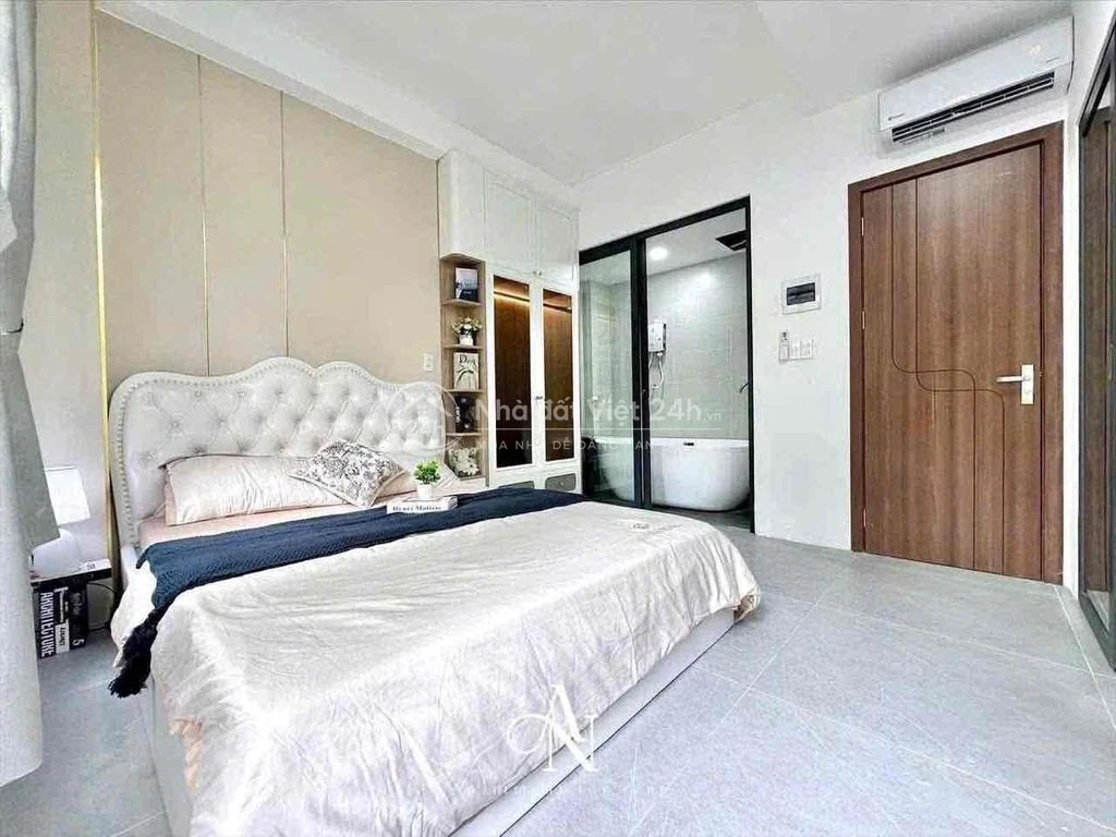 Khai trương phòng 45m2 full nội thất tách bếp gần Hutech