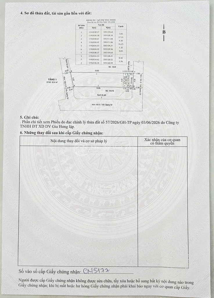 HẠ 400 TRIỆU CẦN BÁN NHÀ 1/ TRẦN QUANG CƠ