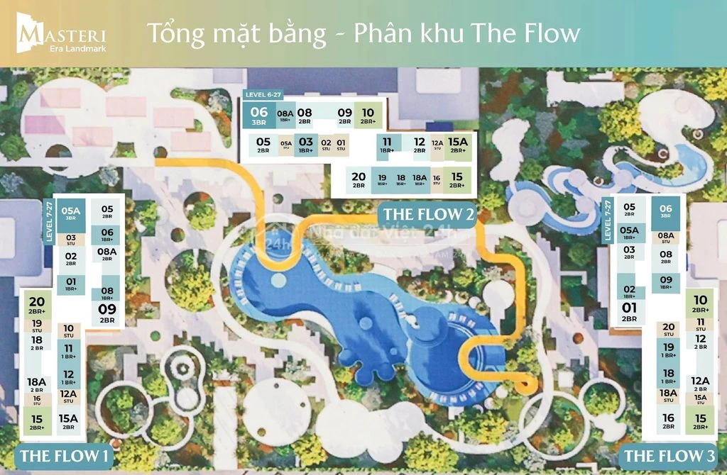 Sang nhượng HĐMB căn góc 2PN Masteri Era Landmark, Ocean City 3