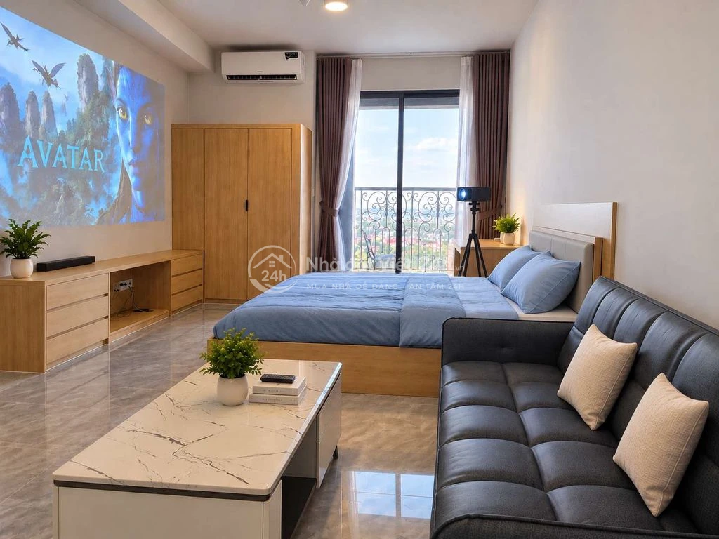Chính chủ bán căn 1PN Full nội thất, sổ hồng