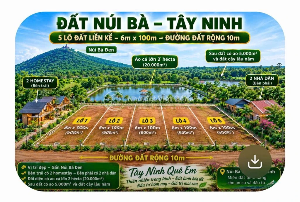 Cần bán đất giá rẻ ở Tây Ninh
