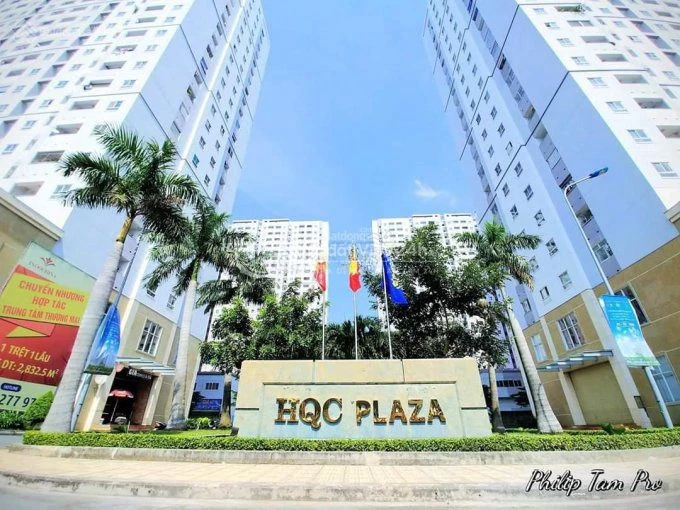 Cần bán căn trệt 123m2 vừa ở vừa kinh doanh tại HQC Plaza, P.Bình Đông