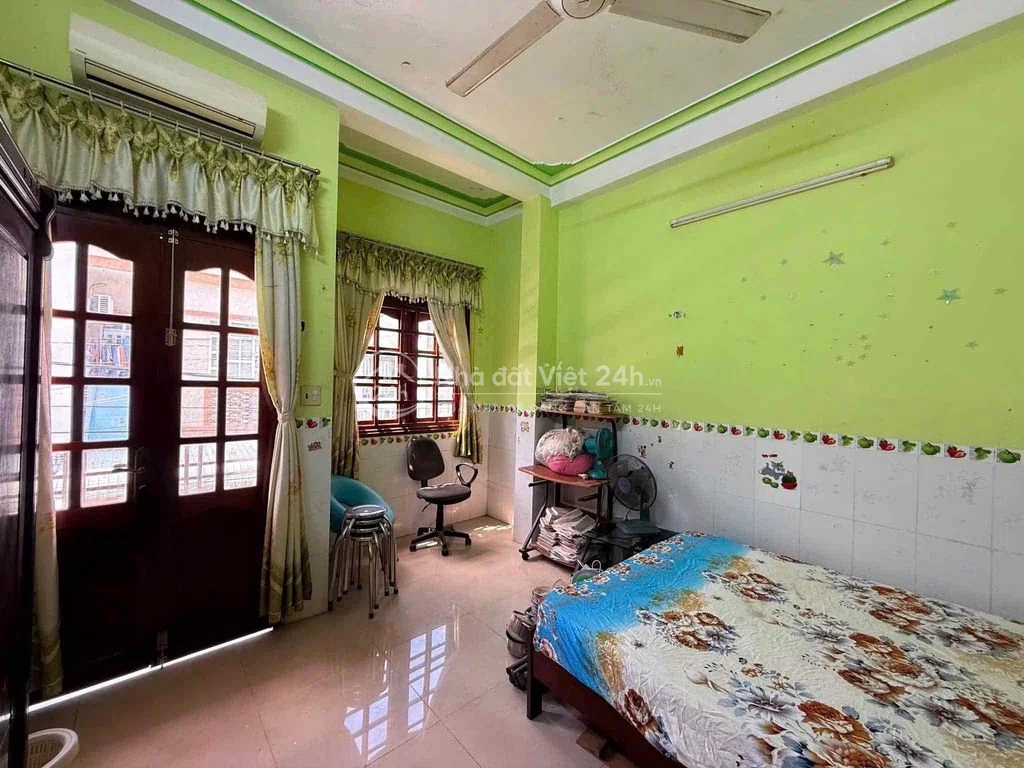 Nhà trệt 2lầu, 4x10m 03phòng 2máy lạnh KDC Thới Nhựt 1 gần Chợ An Kháh
