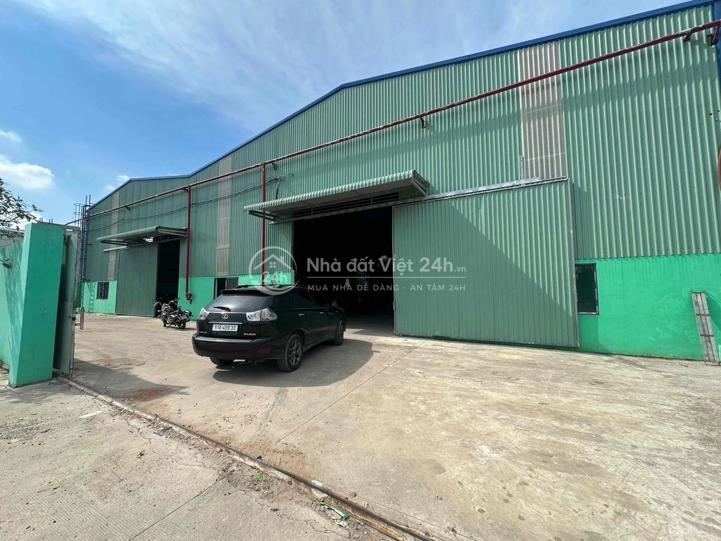 🔴 CHO THUÊ KHO XƯỞNG NGOÀI KCN ĐỨC HÒA ĐA DIỆN TÍCH GIÁ 60 K/M2