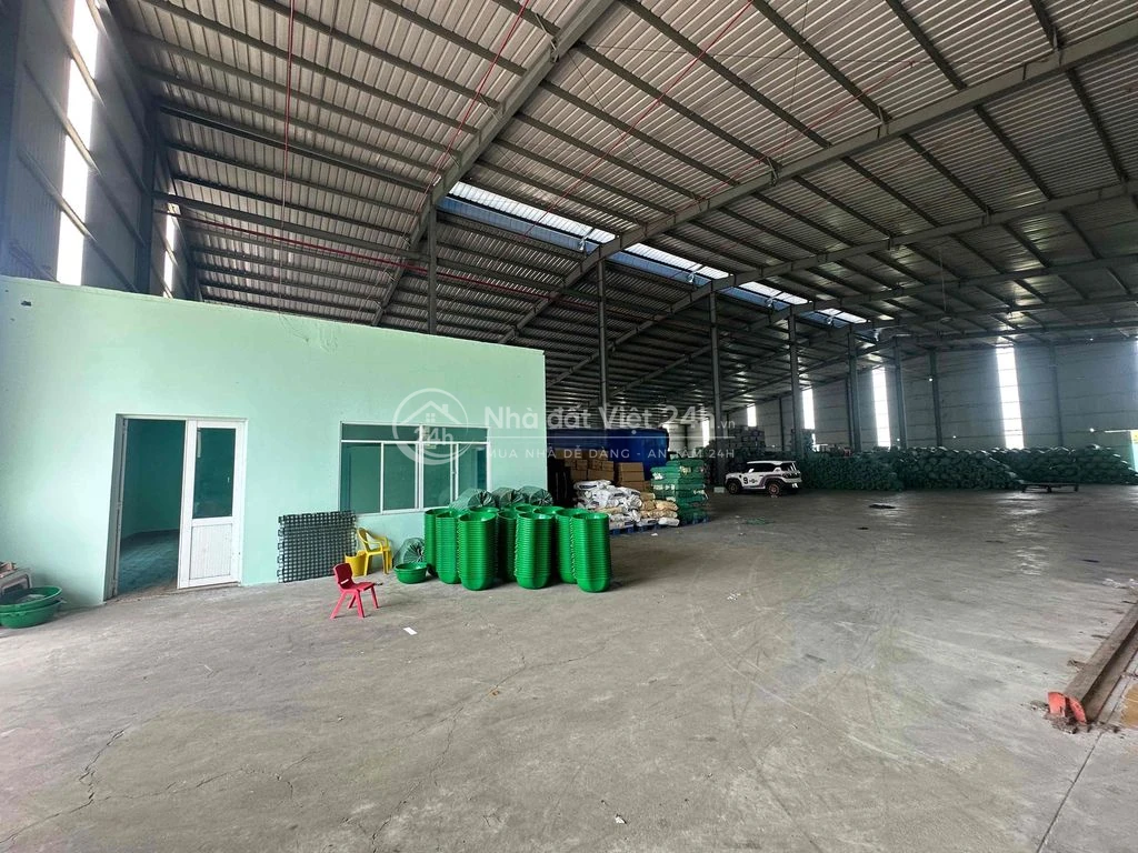 🔴 CHO THUÊ KHO XƯỞNG NGOÀI KCN ĐỨC HÒA ĐA DIỆN TÍCH GIÁ 60 K/M2