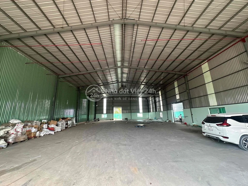 🔴 CHO THUÊ KHO XƯỞNG NGOÀI KCN ĐỨC HÒA ĐA DIỆN TÍCH GIÁ 60 K/M2