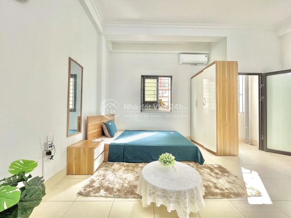 Cho thuê CCMN Mai Dịch, Cầu Giấy, 25m2, full đồ, ban công thoáng