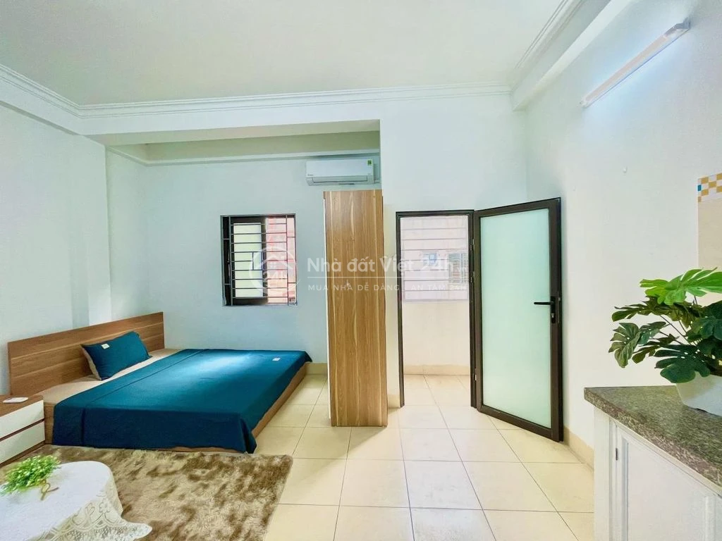 Cho thuê CCMN Mai Dịch, Cầu Giấy, 25m2, full đồ, ban công thoáng