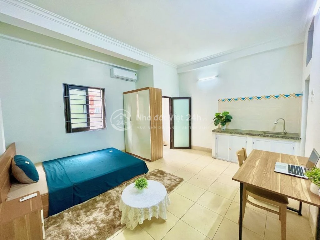Cho thuê CCMN Mai Dịch, Cầu Giấy, 25m2, full đồ, ban công thoáng