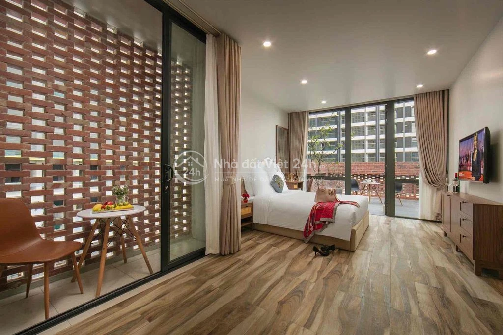 Cho thuê toà Khách sạn, căn hộ Tây Hồ, 35 phòng, full đồ cao cấp