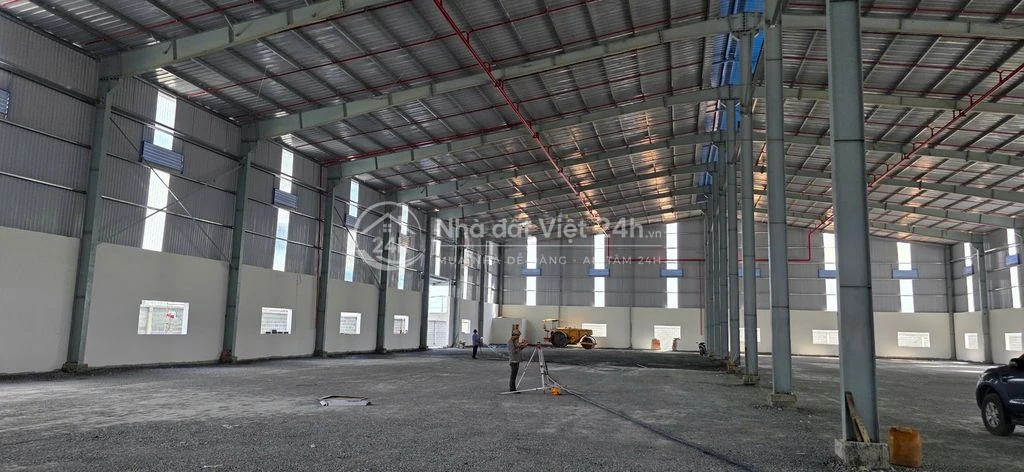 Cho thuê nhà xưởng 3.200m² CCN Hải Sơn, Đức Hòa – Giá 3,5 USD/m²