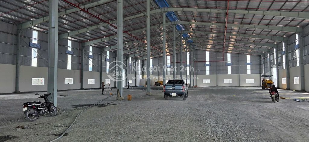 Cho thuê nhà xưởng 3.200m² CCN Hải Sơn, Đức Hòa – Giá 3,5 USD/m²