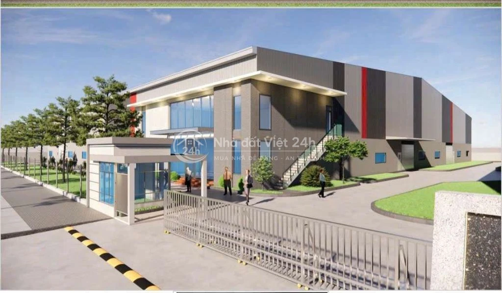 Cho thuê nhà xưởng mới xây dựng 100%