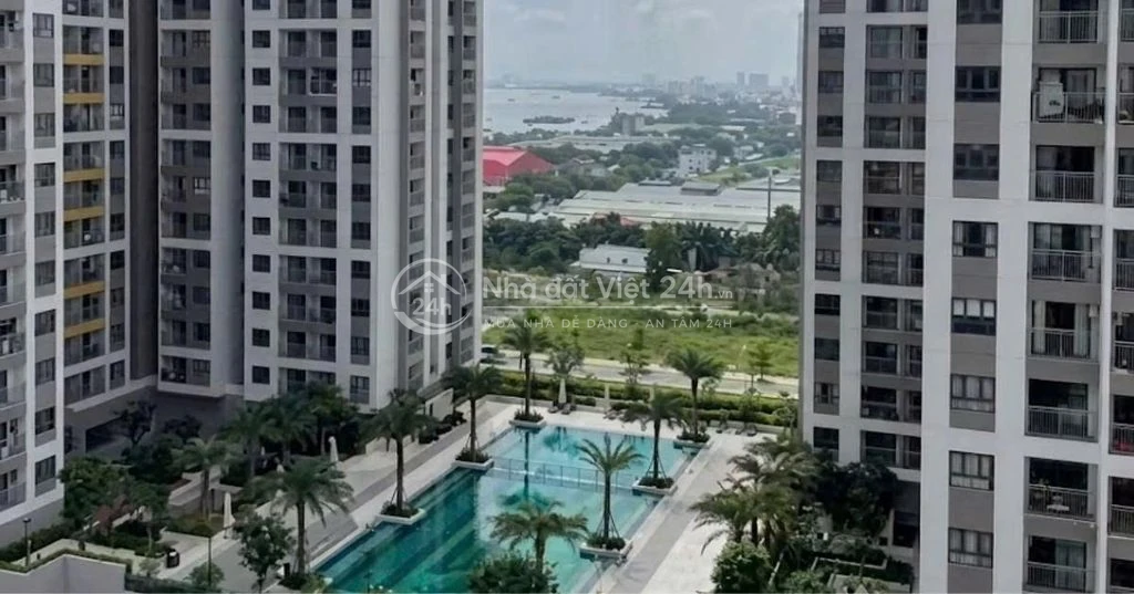 CHO THUÊ CĂN HỘ Q7 SAIGON RIVERSIDE – 1PN 1WC –NHÀ TRỐNG- 53m²