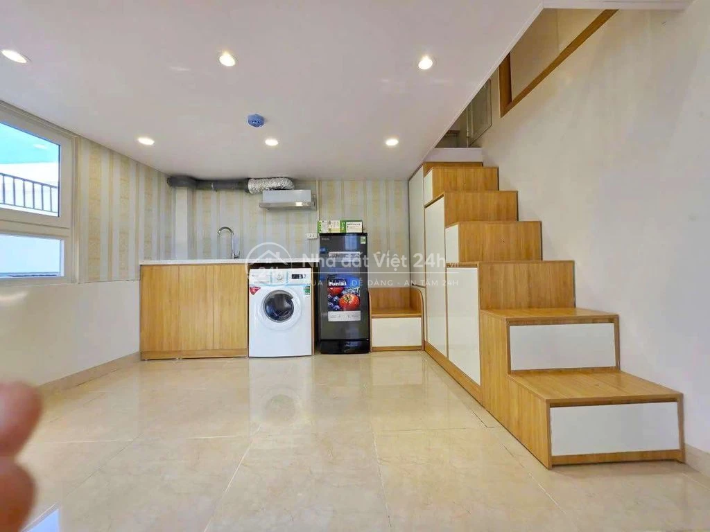Khai trương CCMN 27m2 có gác xép full đồ, máy giặt riêng tại Lĩnh Nam