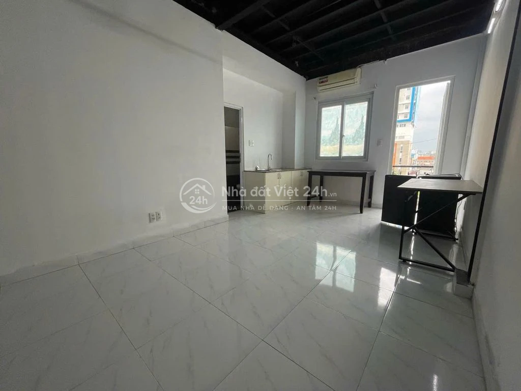 STUDIO SIÊU RỘNG NGAY CHỢ BÀ CHIỂU, ĐH MỸ THUẬT-FULL NT-BAN CÔNG RIÊNG