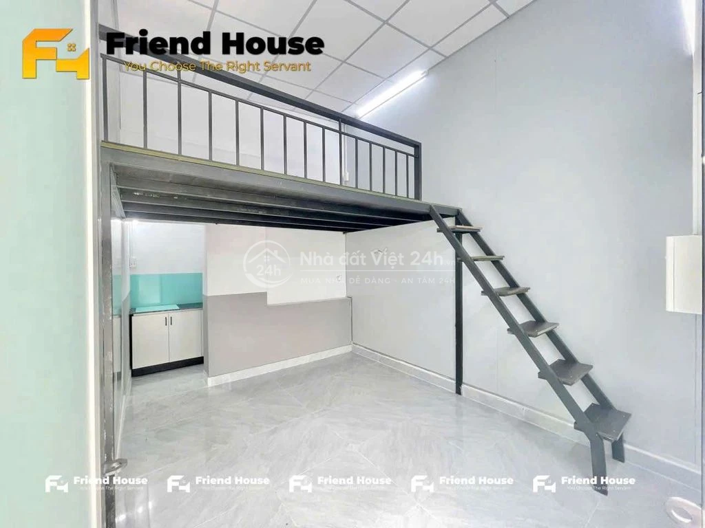 Phòng Mới Xây Giá Sinh Viên Đối Diện Chợ Hạnh Thông Tây- Quang Trung