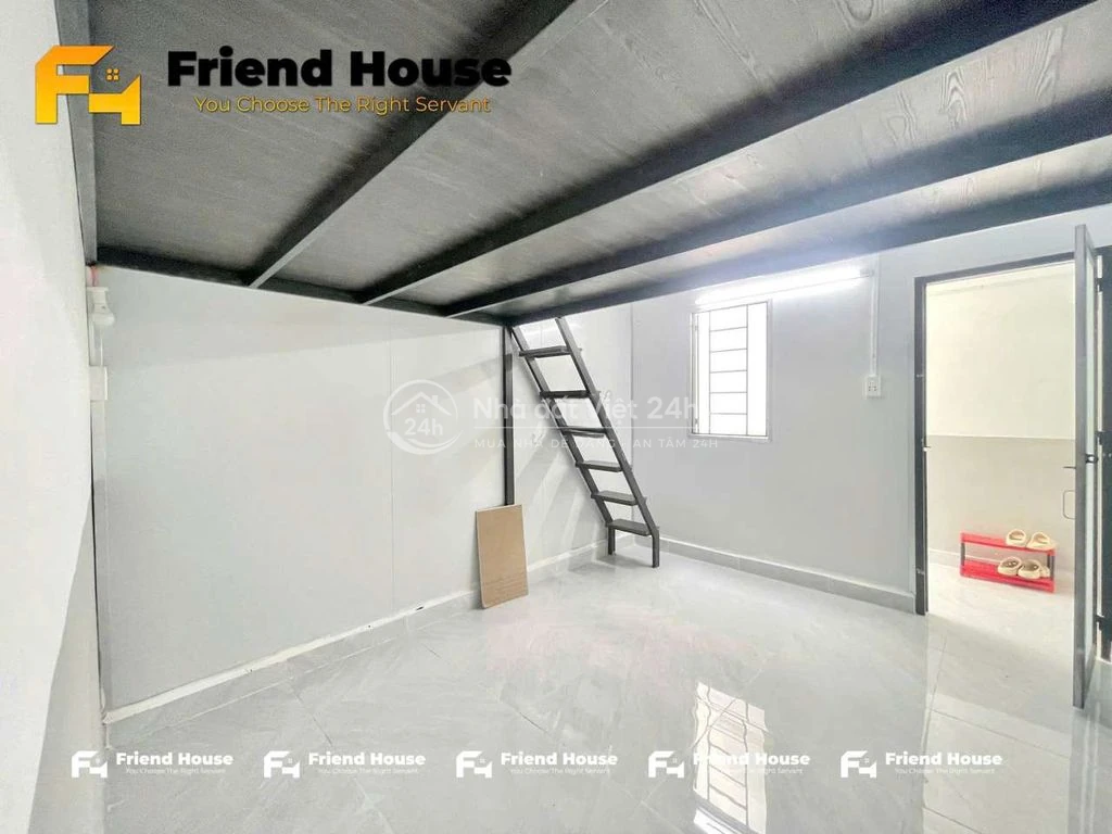 Phòng Mới Xây Giá Sinh Viên Đối Diện Chợ Hạnh Thông Tây- Quang Trung