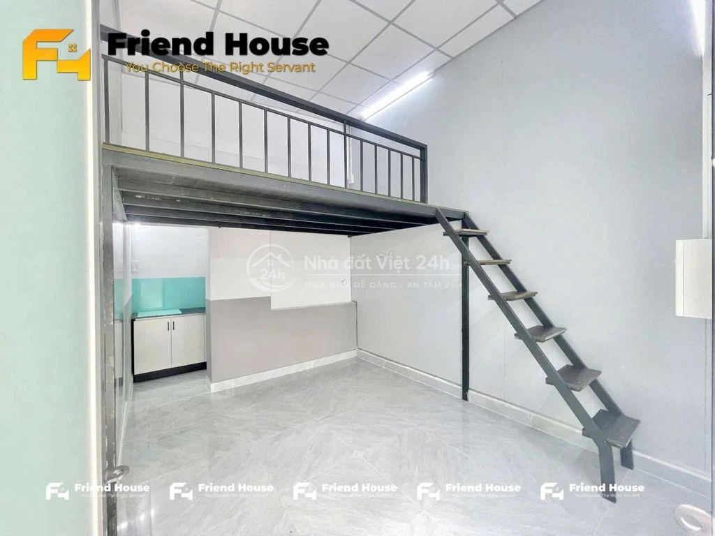 Phòng Mới Xây Giá Sinh Viên Đối Diện Chợ Hạnh Thông Tây- Quang Trung