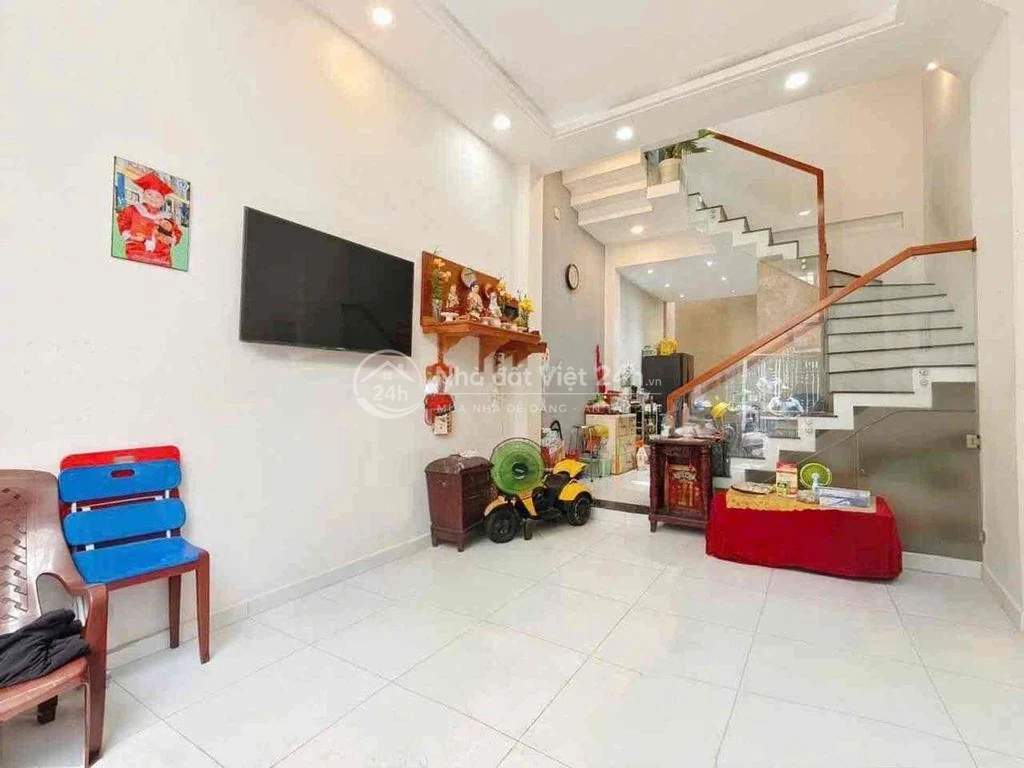 NHÀ 3TẦNG–5,5 TỶ–45M²–GẦN EMART PHAN HUY ÍCH,GV-🏡HP01