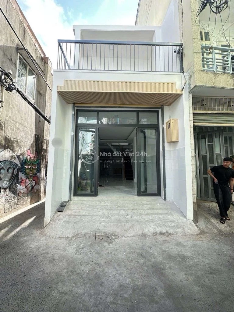 Hẻm xe hơi Phan Đăng Lưu - Bà Chiểu - 60m2 (3.8mx17m)- nhà mới 2 tầng
