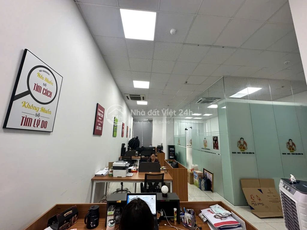 VĂN PHÒNG 95m² - 26tr- TOÀ CHUNG CƯ  BỘ C.AN NGUYỄN HUY TƯỞNG