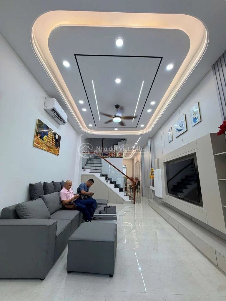 NHÀ XÂY MỚI 60M² HẺM XE HƠI LÊ QUANG ĐỊNH, GIÁ 8 TỶ 3