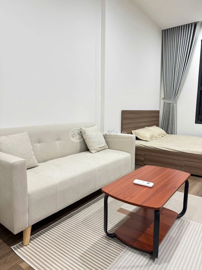 Studio The Beverly Vinhomes Ocean Park tầng trung , full đồ 6.5tr