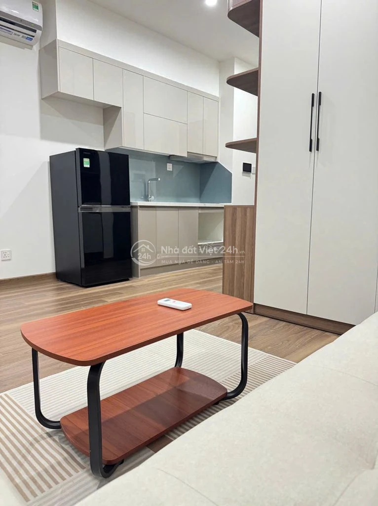 Studio The Beverly Vinhomes Ocean Park tầng trung , full đồ 6.5tr