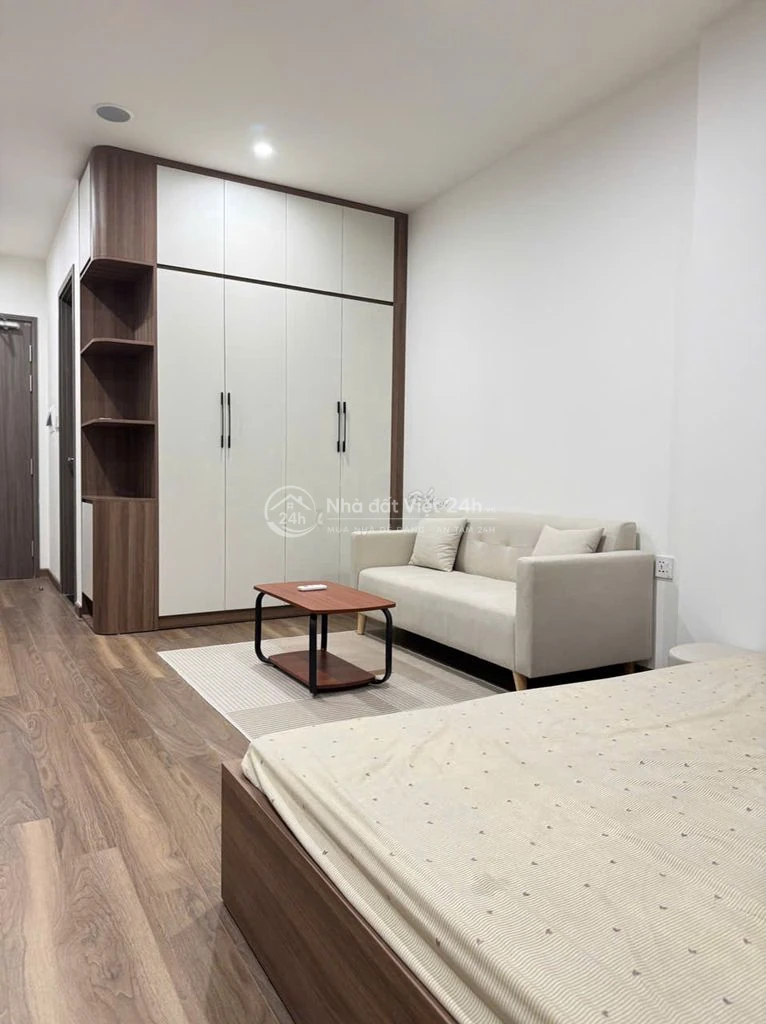 Studio The Beverly Vinhomes Ocean Park tầng trung , full đồ 6.5tr