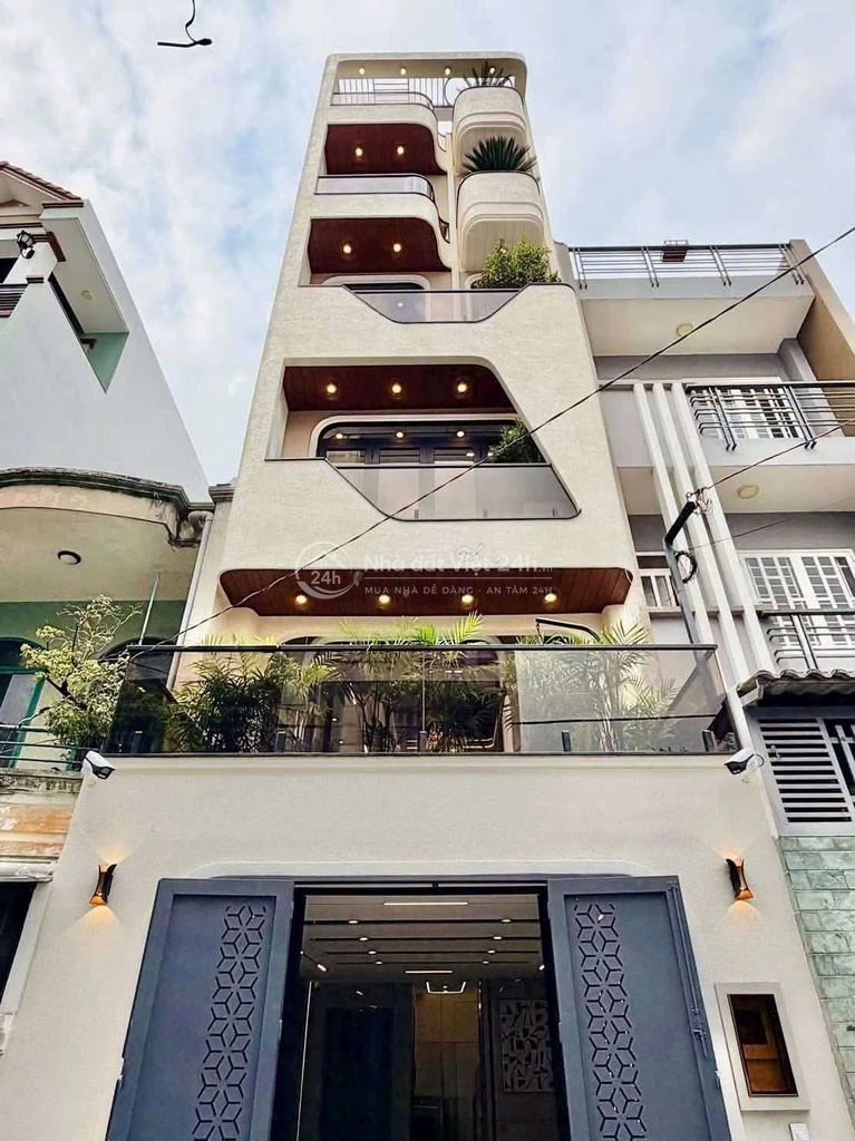 Nhà 5 Tầng - Hương Lộ 2( Bình Tân )-DT 4 x 16m2-Nhỉnh 6Tỷ- Đường 7M XH