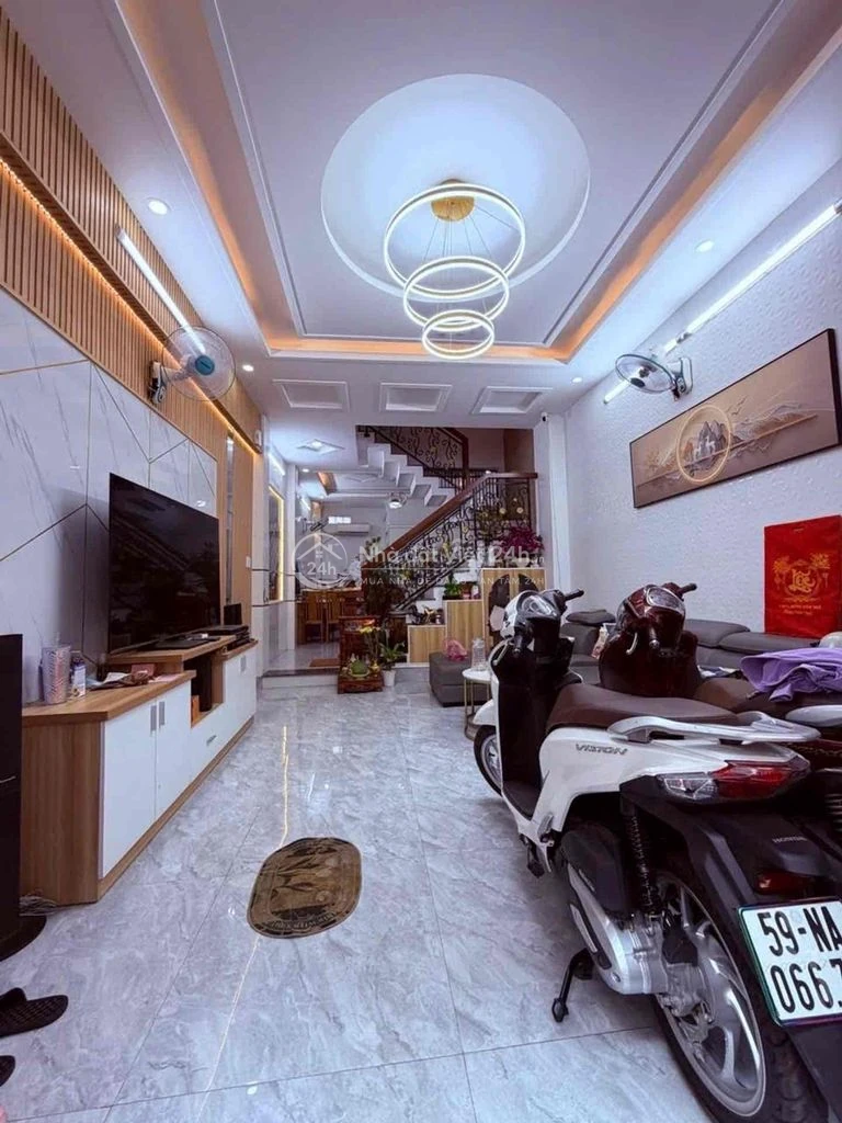 NHÀ GẦN EMART PHAN HUY ÍCH 42m2 - 4 TẦNG SÂN THƯỢNG- NHĨNH 6 TỶ