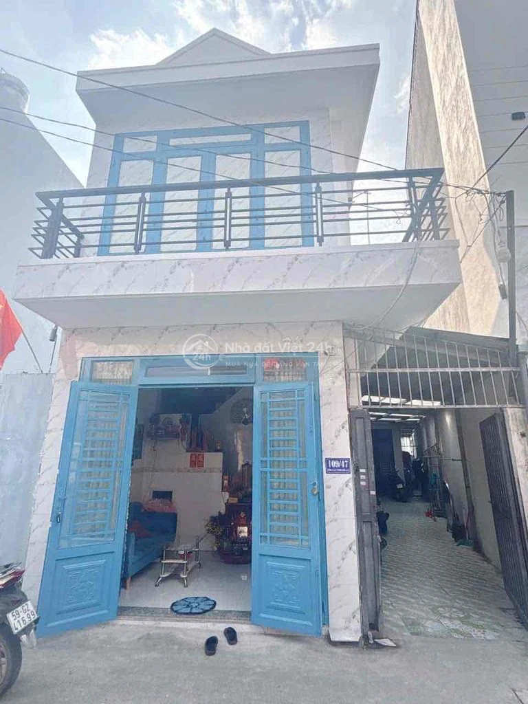 bán nhà 4 x9 nhà 1 lầu 2 pn 21 wc sổ chung vi bằng giá 1.550 ty