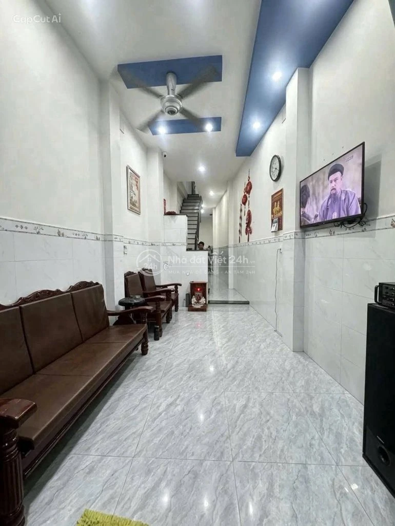 Bán nhà 4 tầng 4PN hẻm ô tô Trần Thị Năm Quận 12 giá 3.7 tỷ